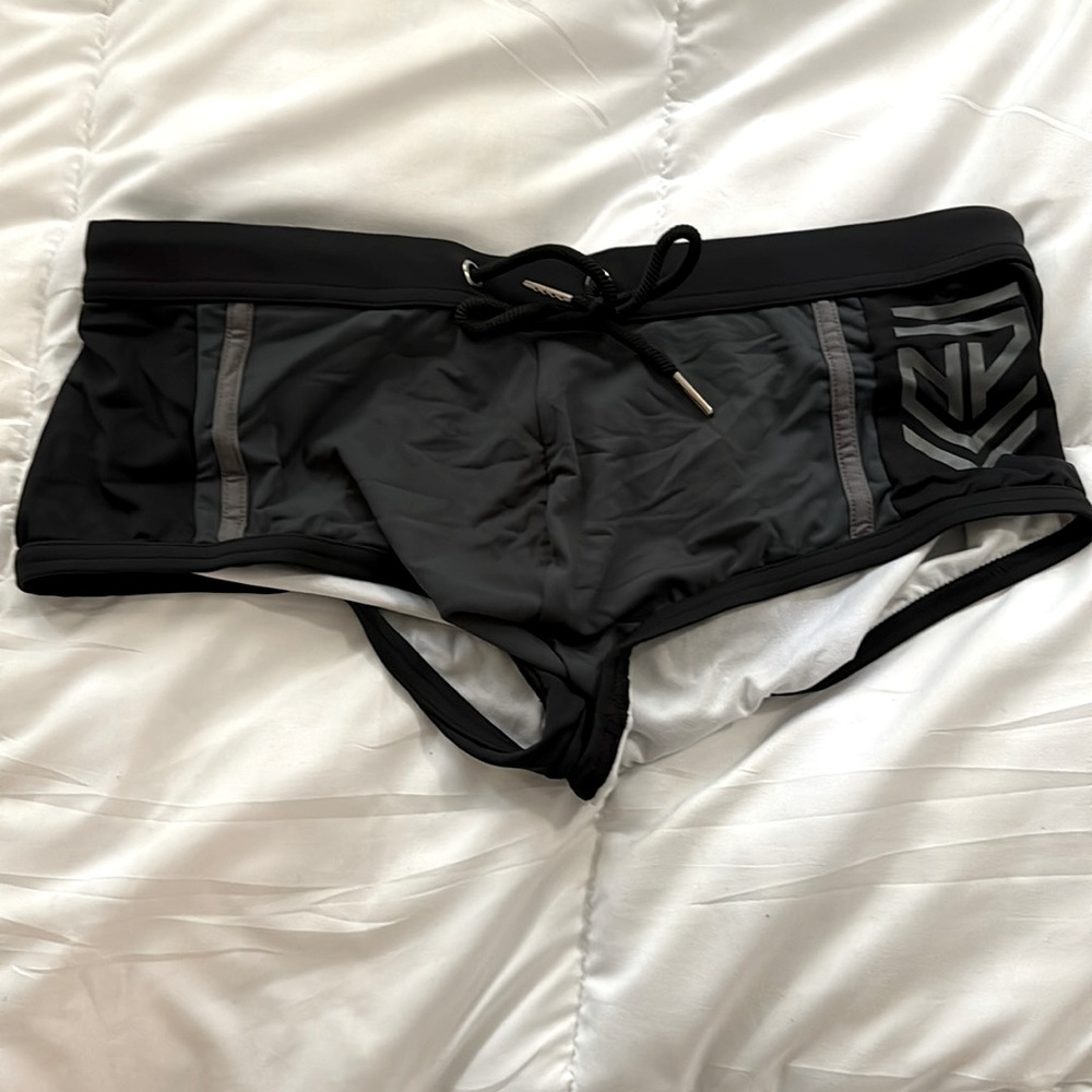 NWT Nasty Pig Men's Retro Swim Bikini -green